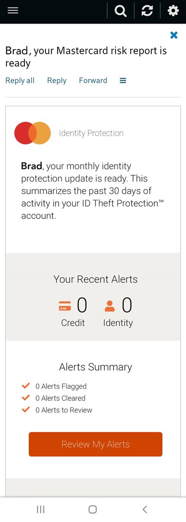 Receive Alerts to your Mobile Device